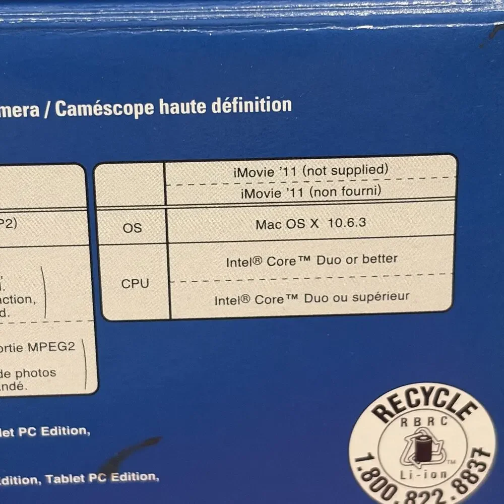 Panasonic HDC-TM85 Handheld Camcorder Video Recorder High Definition